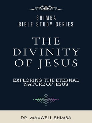 cover image of The Divinity of Jesus
